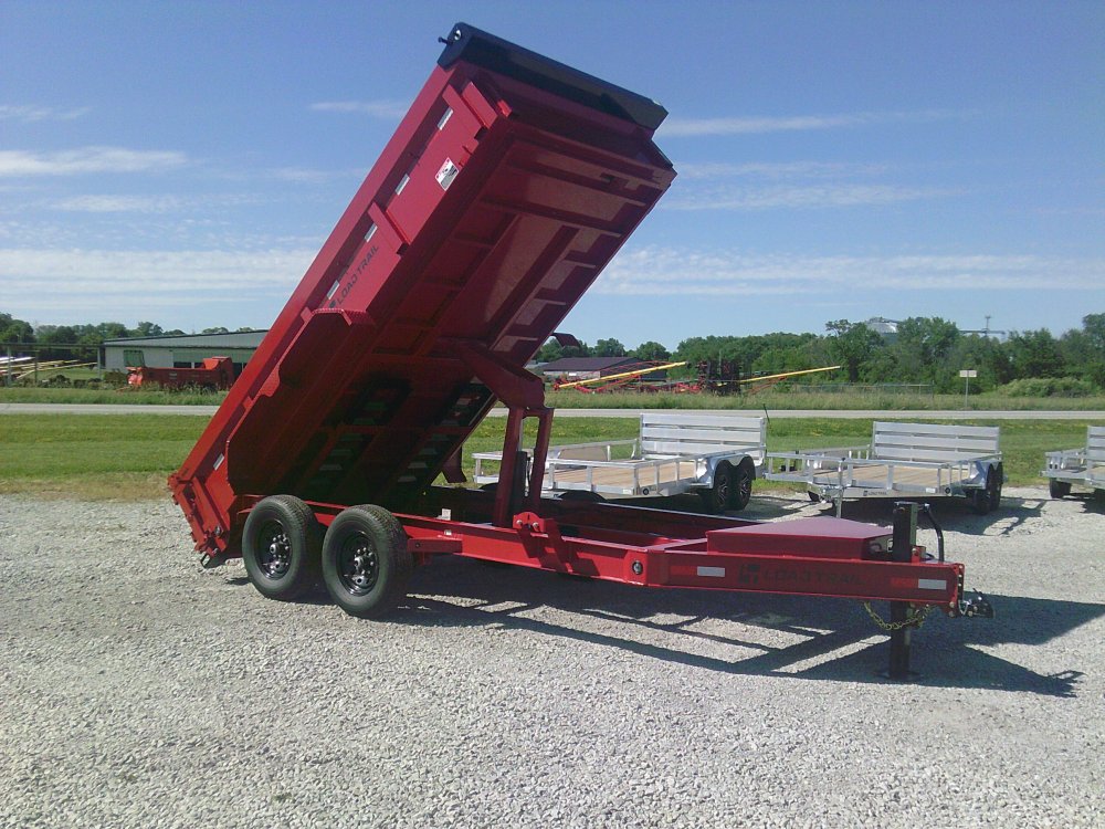 83" x 14' Tandem Axle Dump Low-Pro Dump -14K