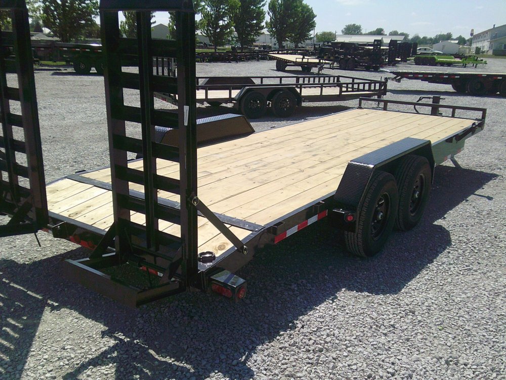 83X22 Tandem Axle Equipment Trailer 14K