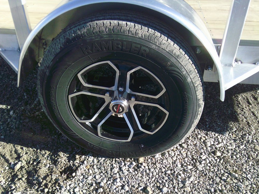 77" x 12' Single Axle (Aluminum Frame)