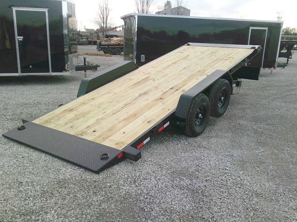 83" x 20' Tandem Axle Rapid Loader Tilt Deck -7K