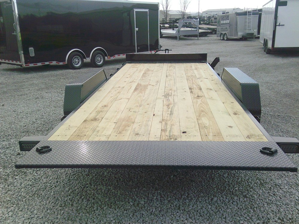 83" x 20' Tandem Axle Rapid Loader Tilt Deck -7K