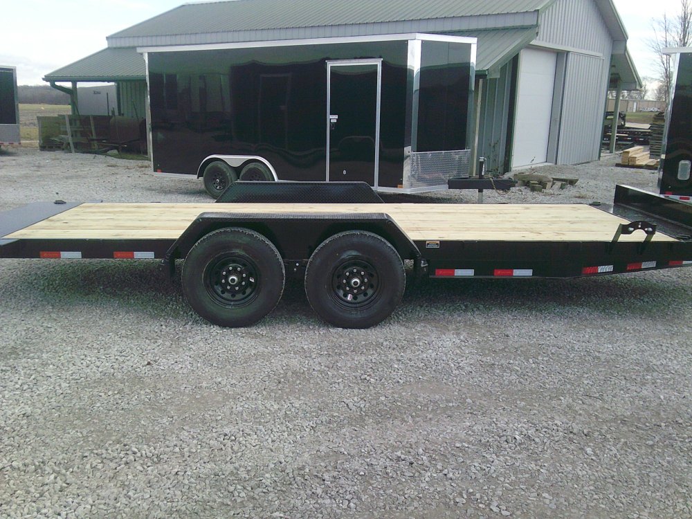 83" x 20' Tandem Axle Rapid Loader Tilt Deck -7K