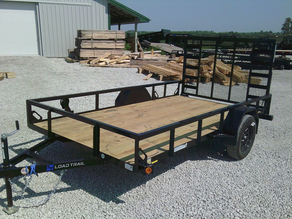 77" x 12' Single Axle Utility 3K