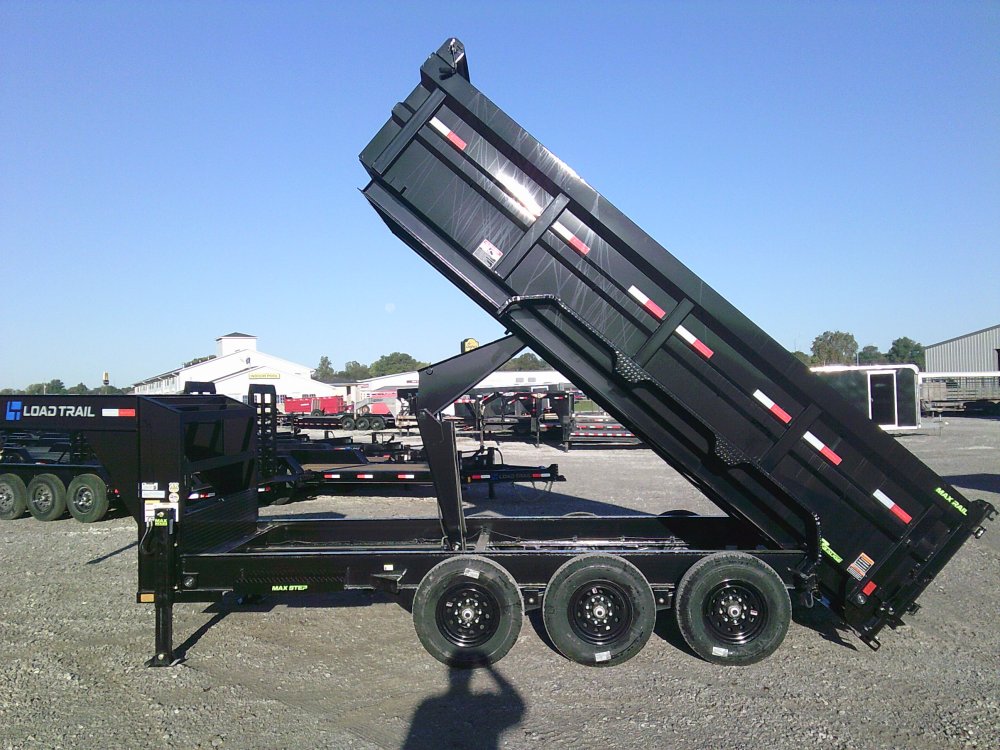 83" X 16' TRIPLE AXLE GOOSENECK LOW-PRO DUMP -21K