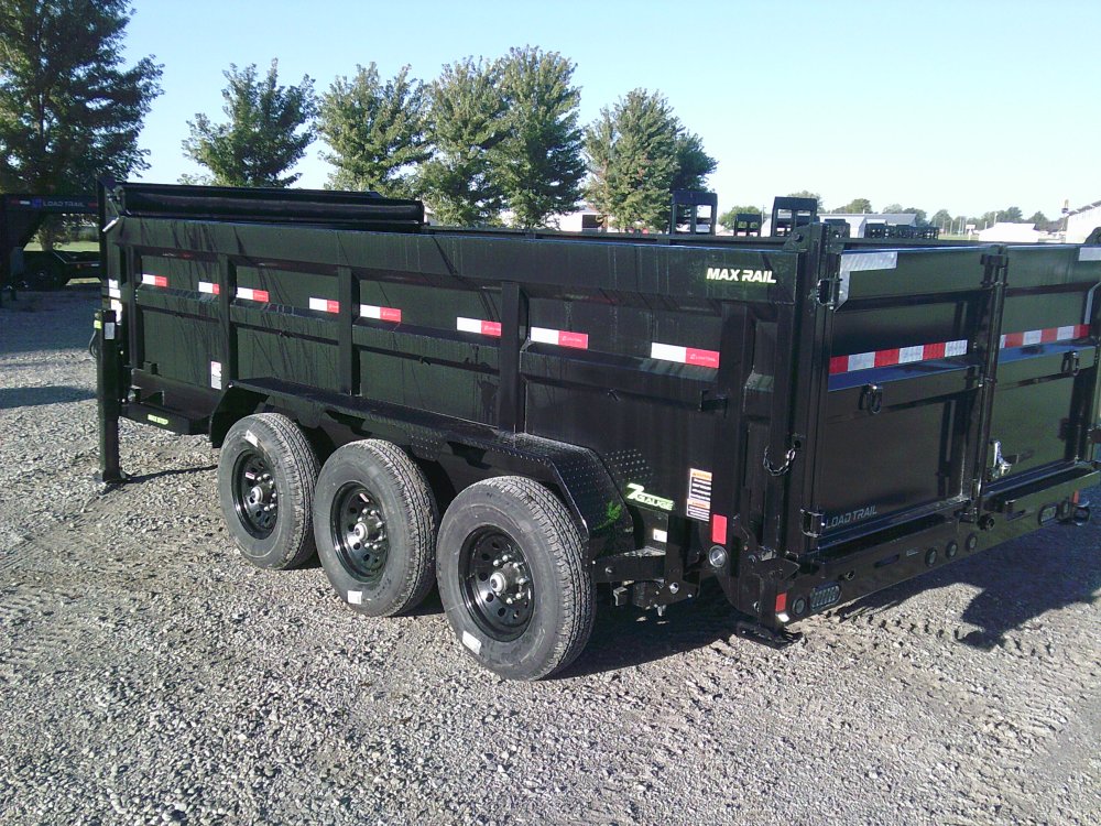 83" X 16' TRIPLE AXLE GOOSENECK LOW-PRO DUMP -21K