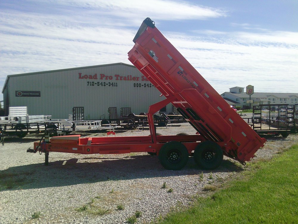 83" x 14' Tandem Axle Dump Low-Pro Dump -14K