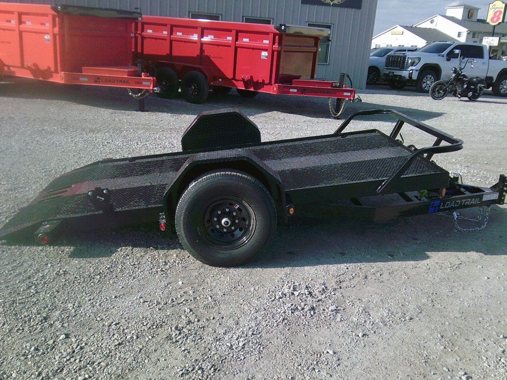77X12 Single Axle Scissor Hauler Trailer 7K