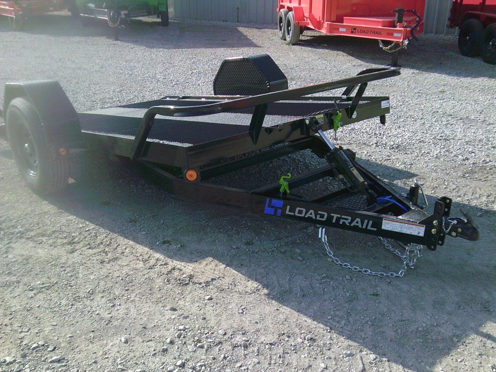 77X12 Single Axle Scissor Hauler Trailer 7K