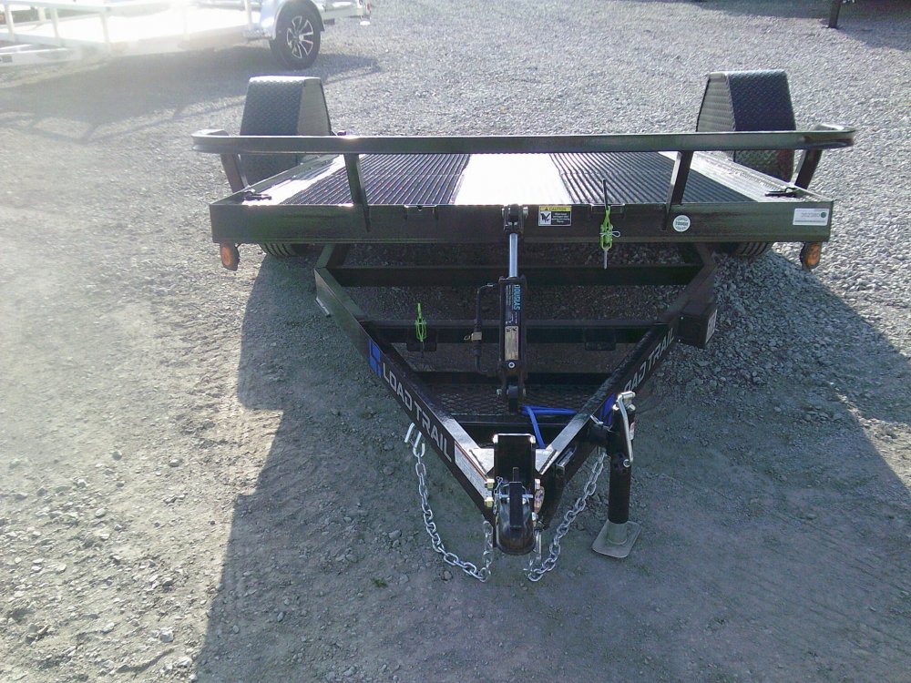 77X12 Single Axle Scissor Hauler Trailer 7K