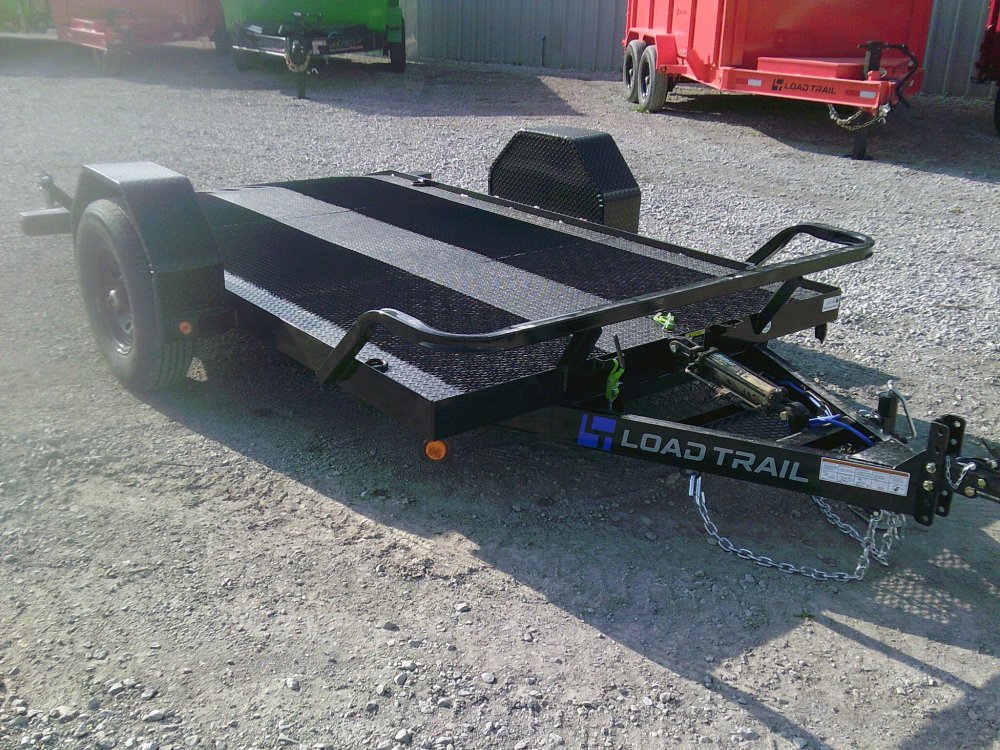 77X12 Single Axle Scissor Hauler Trailer 7K