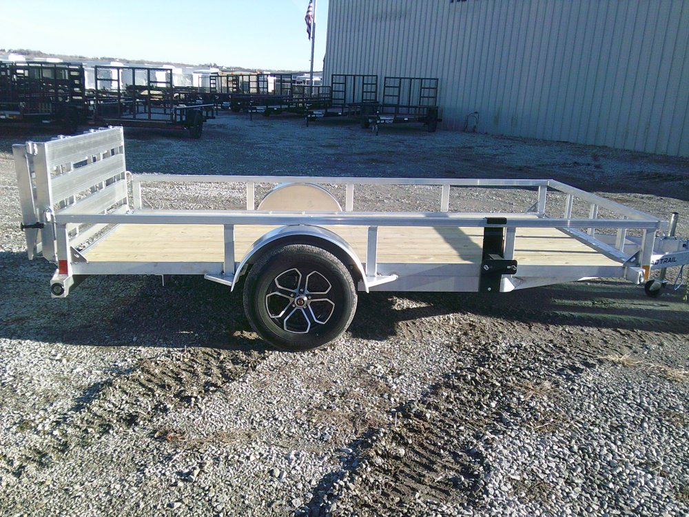 77" x 12' Single Axle (Aluminum Frame)