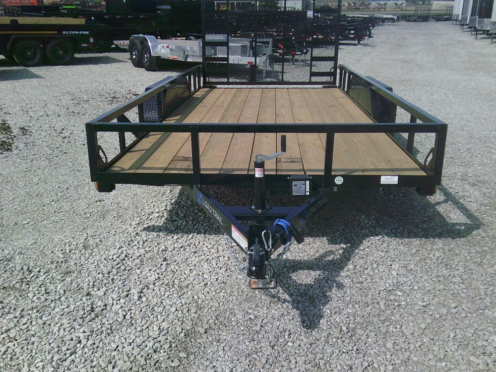 83" x 14' Tandem Axle Utility (2" x 3" Angle Frame) -7K