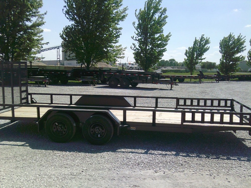 83X20 Tandem Axle Utility Trailer 7K