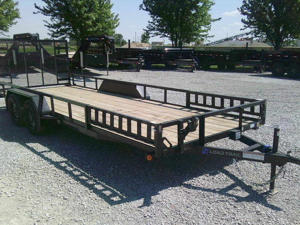 83X20 Tandem Axle Utility Trailer 7K