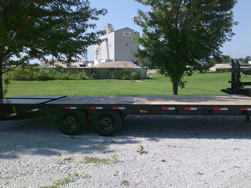 102" x 24' Tandem Standard Pintle Hook 16K