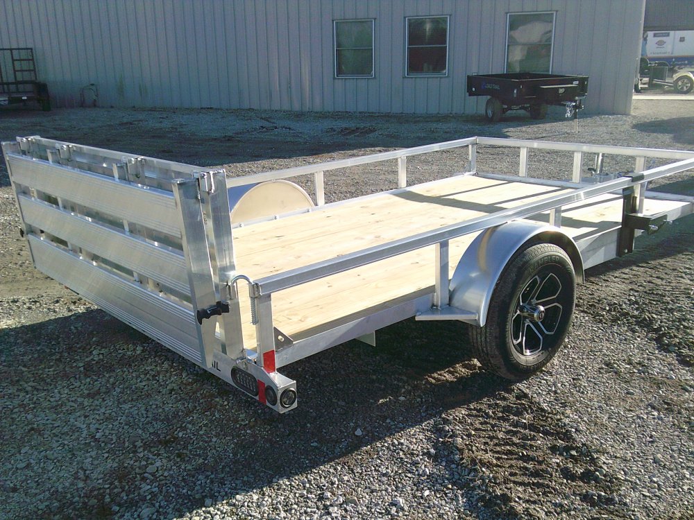 77" x 12' Single Axle (Aluminum Frame)
