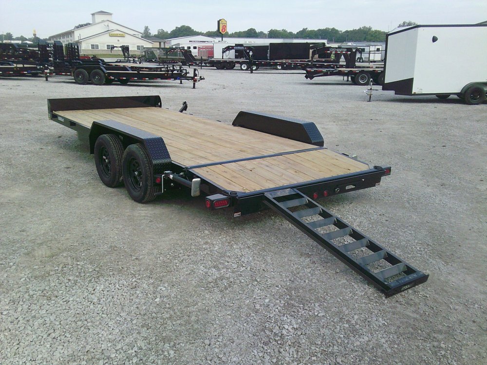 83X18 Tandem Axle Carhauler Trailer 7K