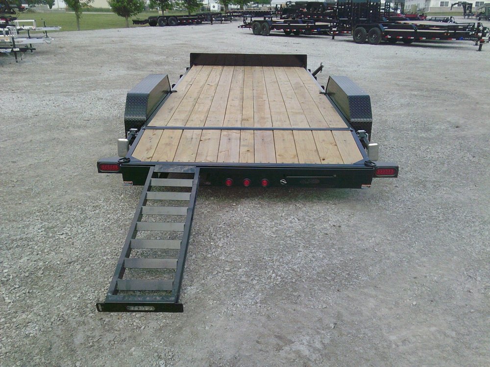 83X18 Tandem Axle Carhauler Trailer 7K