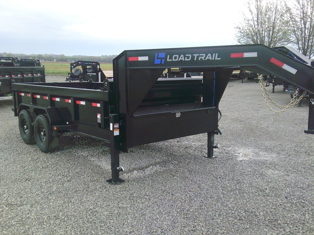 83" x 14' Tandem Axle Gooseneck Low-Pro Dump
