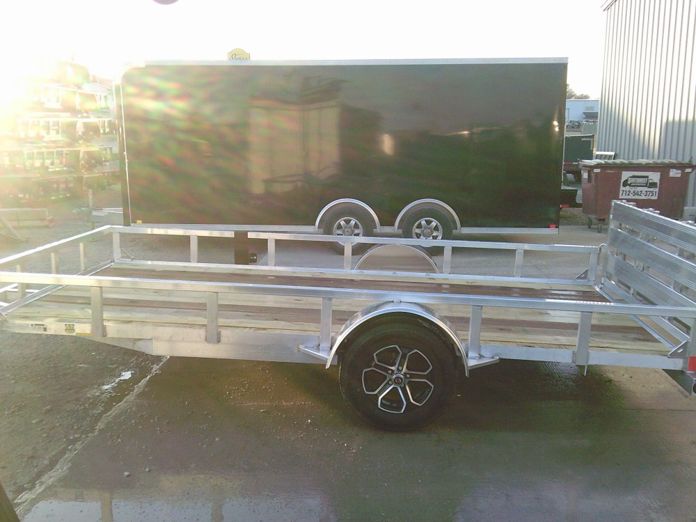 83" X 14' Single Axle (Aluminum Frame)