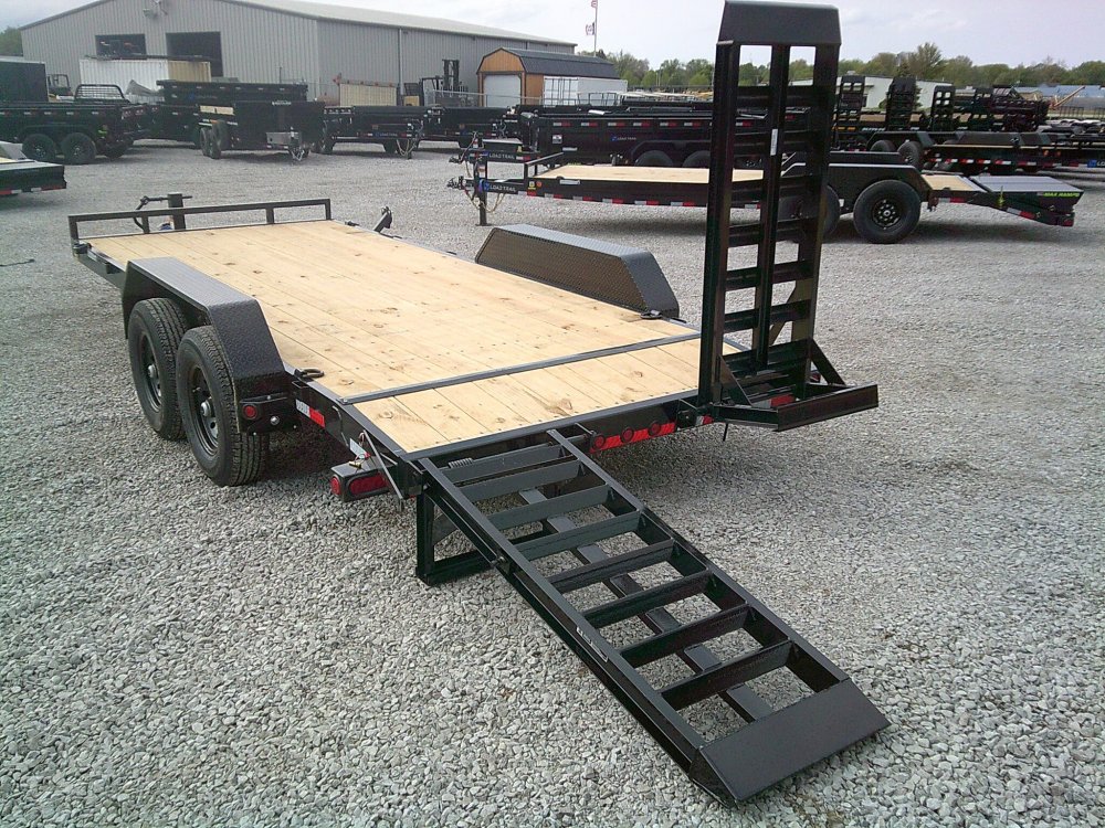 83X18 Tandem Axle Equipment Trailer 14K