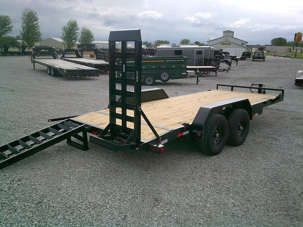 83X18 Tandem Axle Equipment Trailer 14K