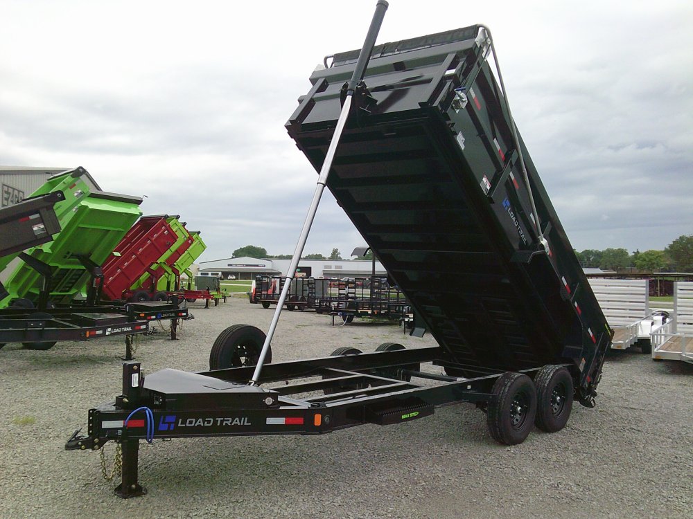 83" x 16' Tandem Axle Dump Low-Pro Dump
