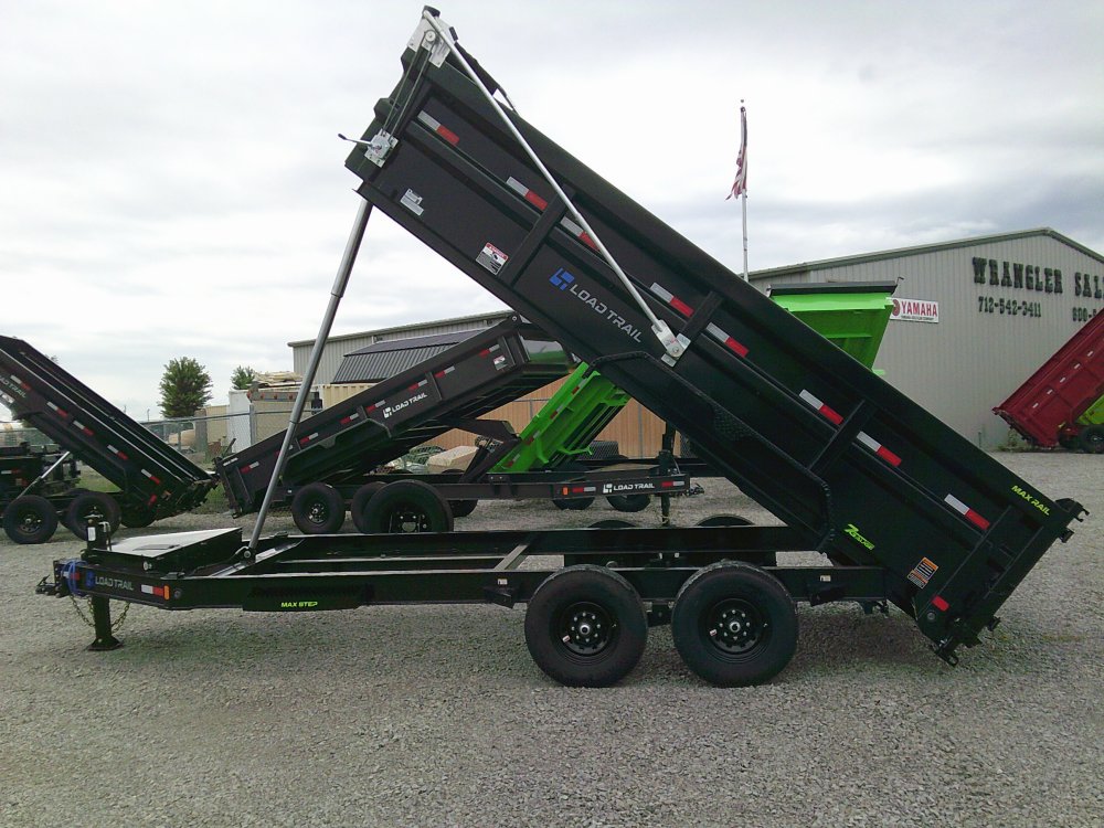 83" x 16' Tandem Axle Dump Low-Pro Dump