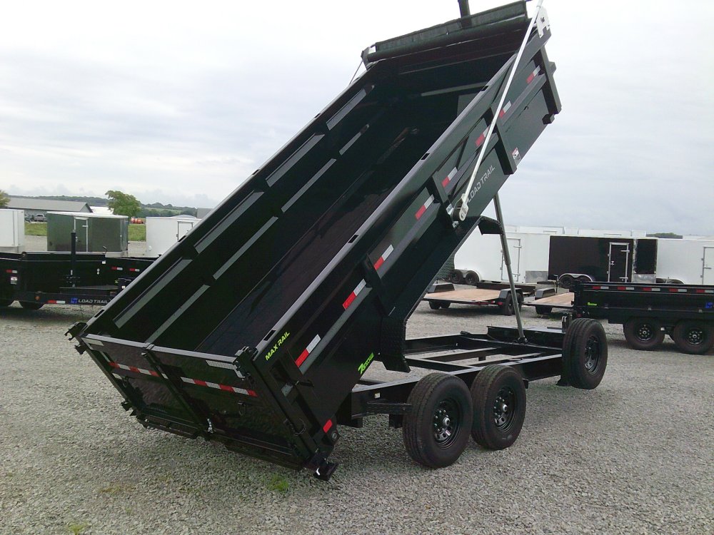 83" x 16' Tandem Axle Dump Low-Pro Dump