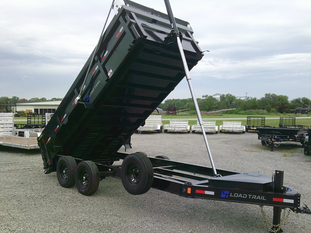 83" x 16' Tandem Axle Dump Low-Pro Dump