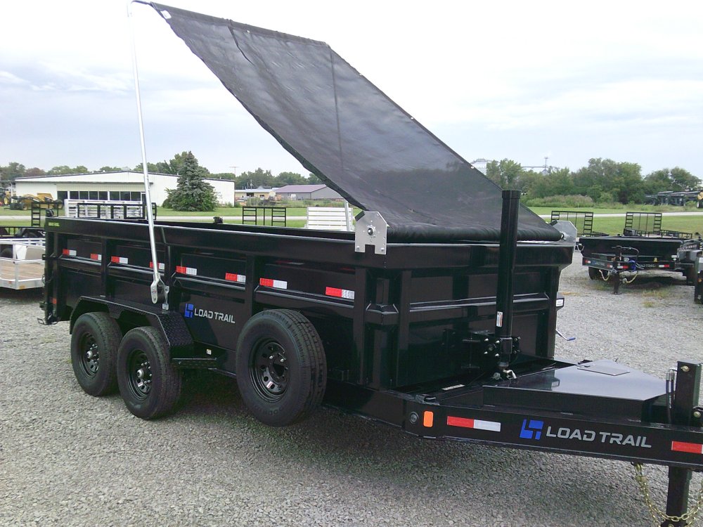 83" x 16' Tandem Axle Dump Low-Pro Dump