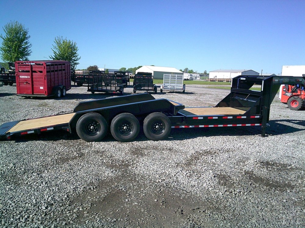 83" X 24' Tilt-N-Go Gooseneck Triple Axle Tilt Deck
