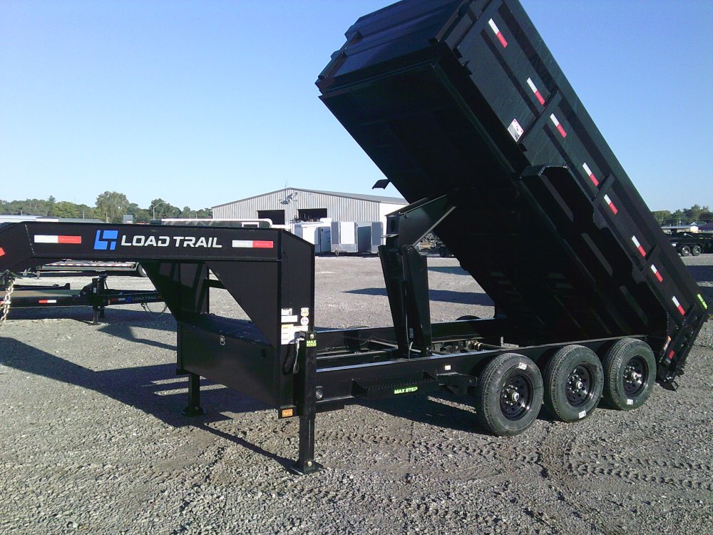 83" x 16' Triple Axle Gooseneck Low-Pro Dump