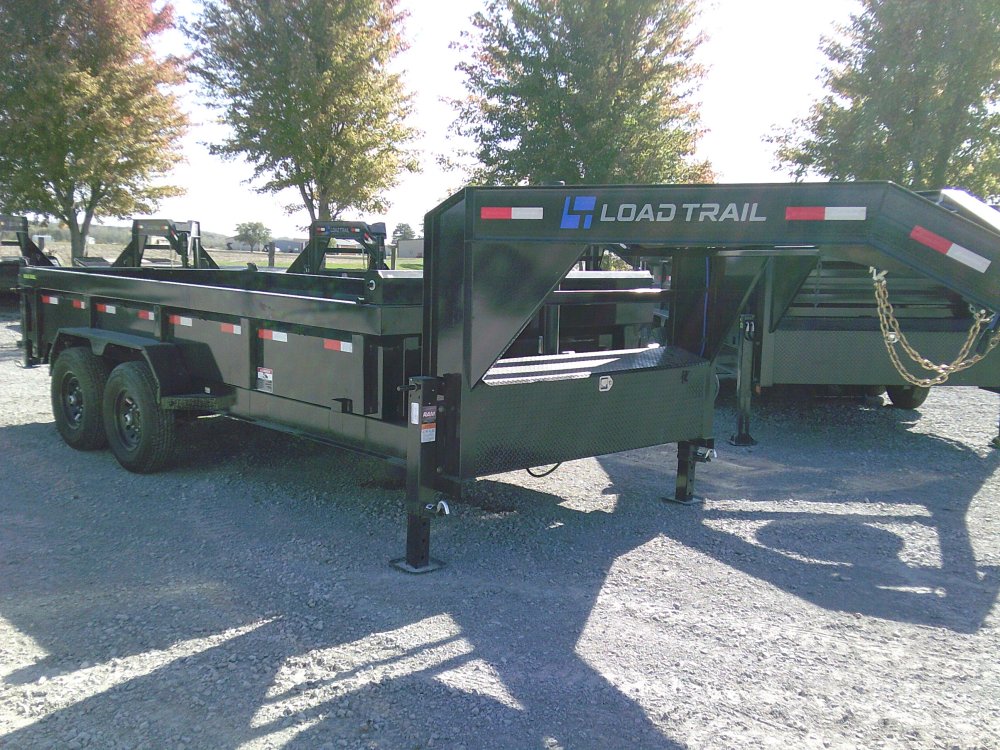 83" x 16' Tandem Axle Gooseneck Low-Pro Dump -14K