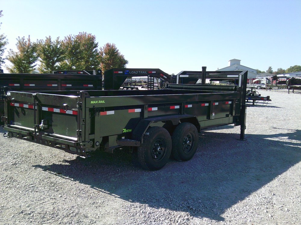 83" x 16' Tandem Axle Gooseneck Low-Pro Dump -14K