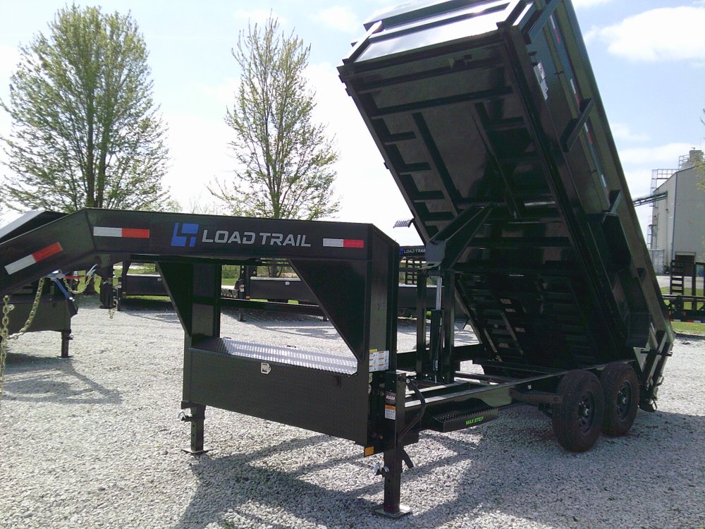 83" x 16' Tandem Axle Gooseneck Low-Pro Dump -14K