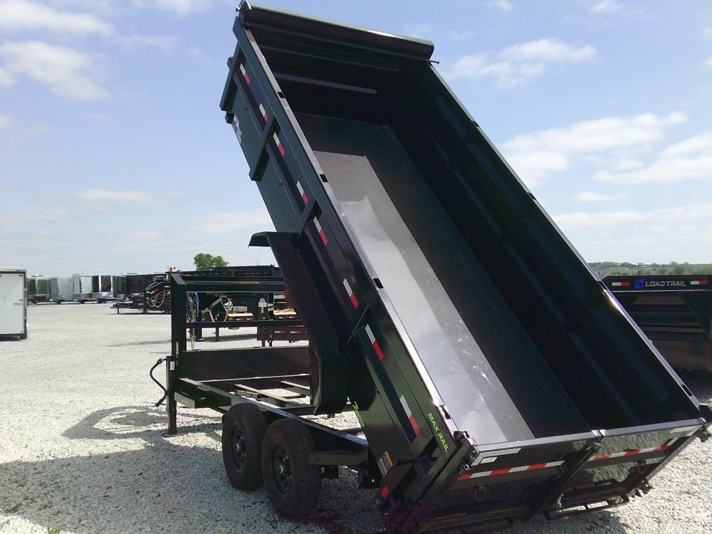 83" x 16' Tandem Axle Gooseneck Low-Pro Dump -14K