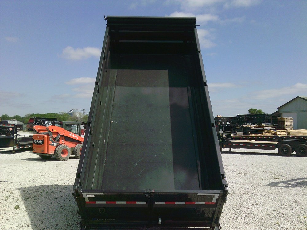 83" x 16' Tandem Axle Gooseneck Low-Pro Dump -14K