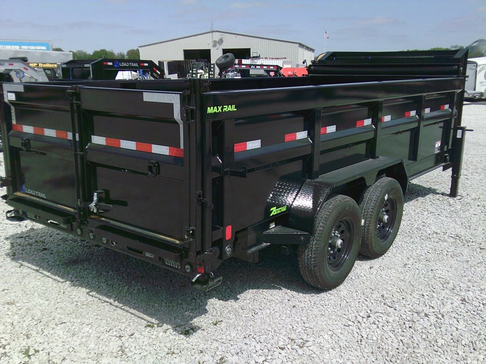 83" x 16' Tandem Axle Gooseneck Low-Pro Dump -14K