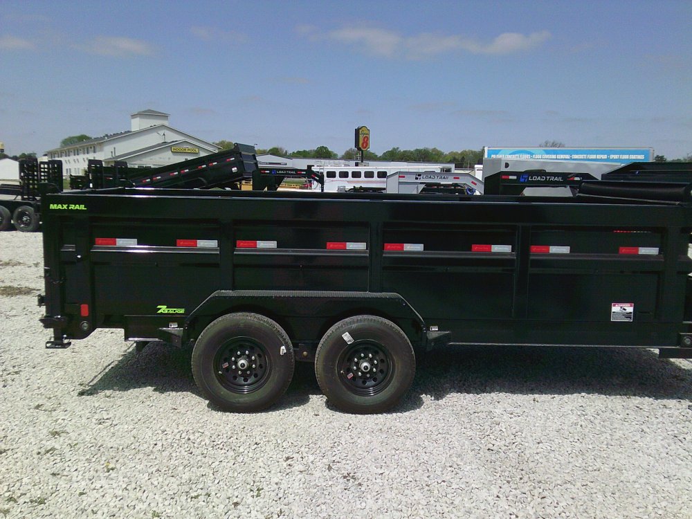 83" x 16' Tandem Axle Gooseneck Low-Pro Dump -14K