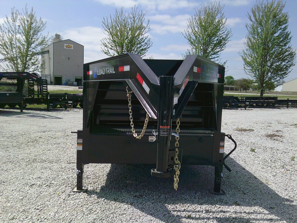 83" x 16' Tandem Axle Gooseneck Low-Pro Dump -14K