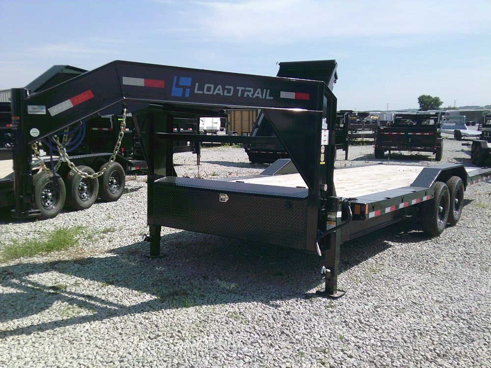 2026 102" x 24' Gooseneck Tandem Axle Rapid Loader Tilt Deck