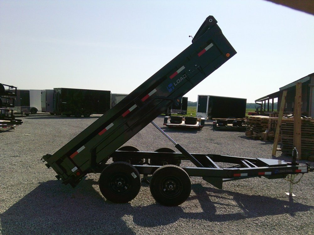 72" x 12' Tandem Axle Dump