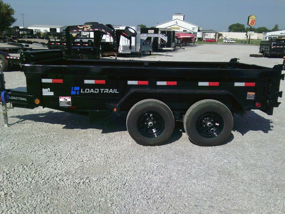72" x 12' Tandem Axle Dump
