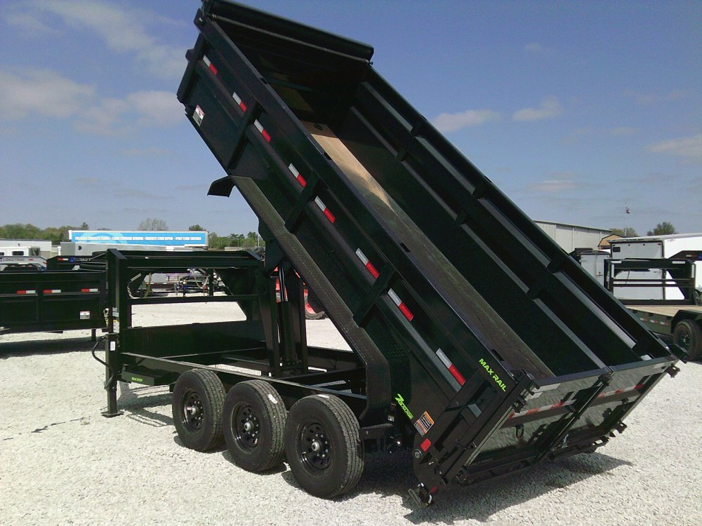 83" x 16' Triple Axle Gooseneck Low-Pro Dump -21K