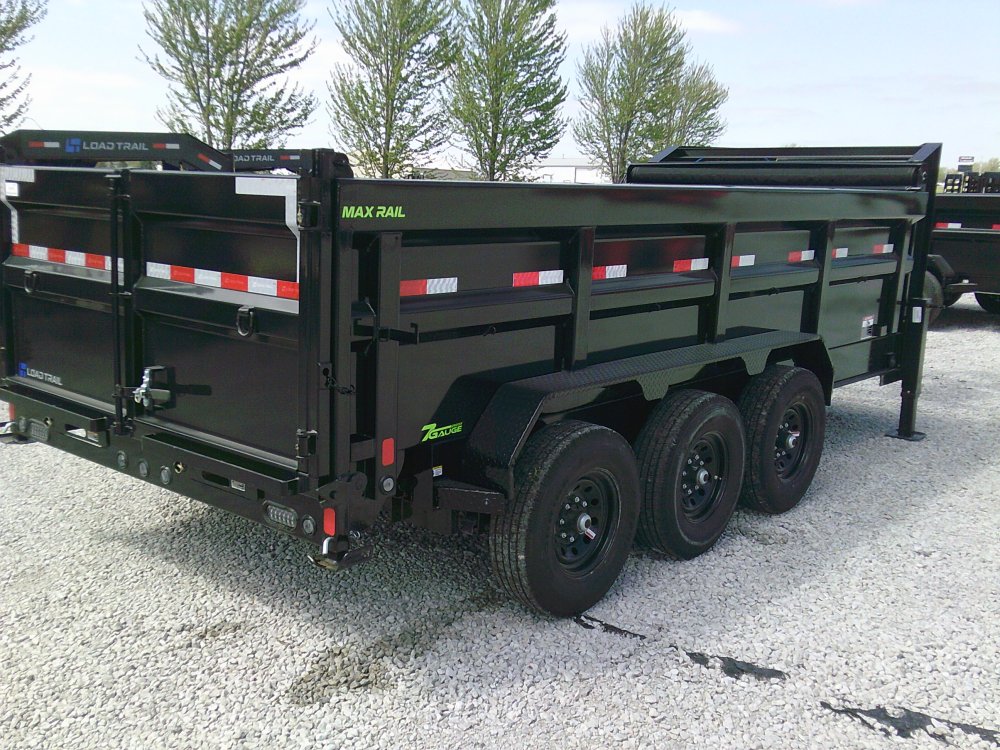83" x 16' Triple Axle Gooseneck Low-Pro Dump -21K