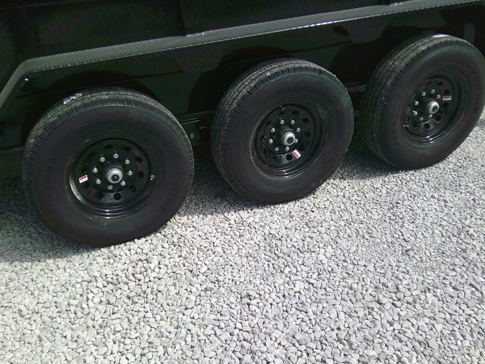 83" x 16' Triple Axle Gooseneck Low-Pro Dump -21K