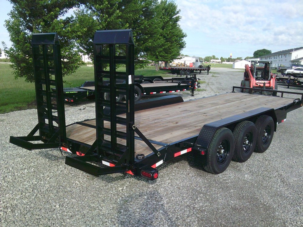 83X22 Triple Axle Equipment Trailer 21K