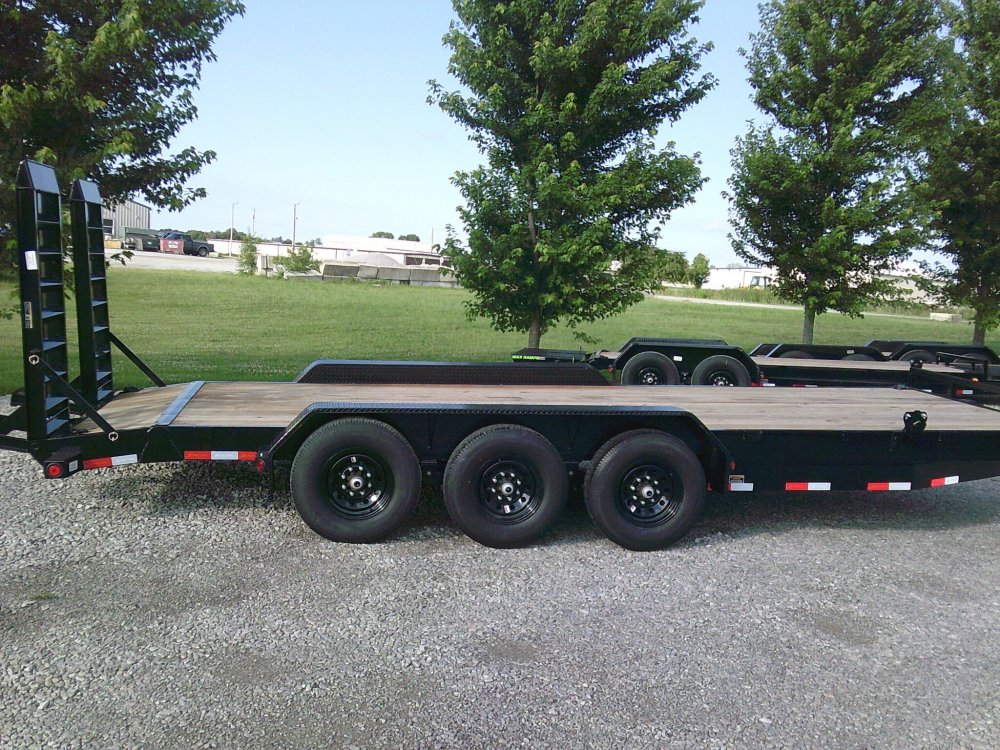 83X22 Triple Axle Equipment Trailer 21K
