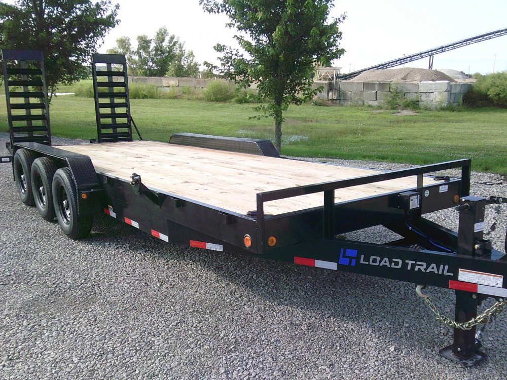 83X22 Triple Axle Equipment Trailer 21K